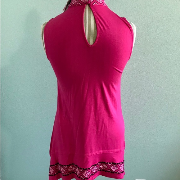 Beautiful NWT Cupio Pink Tunic Size Small - Picture 3 of 6
